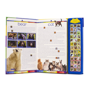 Encyclopedia Britannica Kids  Animal Sound Treasury Book  Pi Kids,Used
