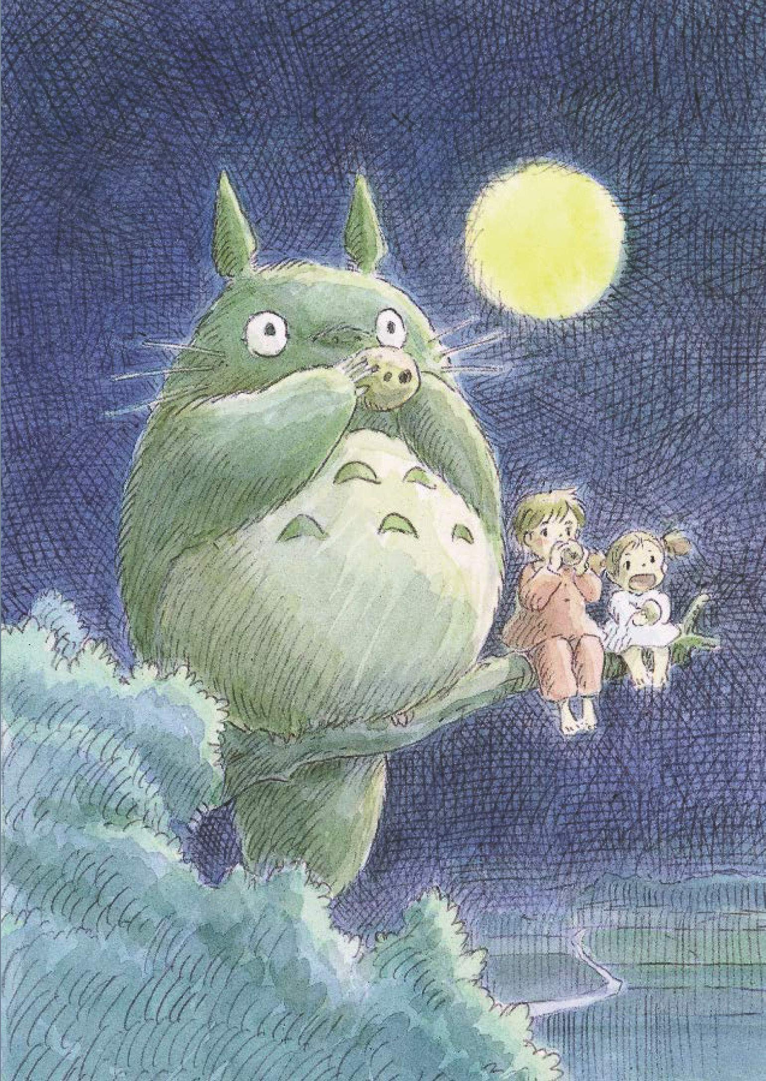 My Neighbor Totoro Journal: (Hayao Miyazaki Concept Art Notebook, Gift for Studio Ghibli Fan),Used