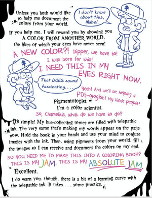 Gravity Falls Don'T Color This Book!: It'S Cursed!