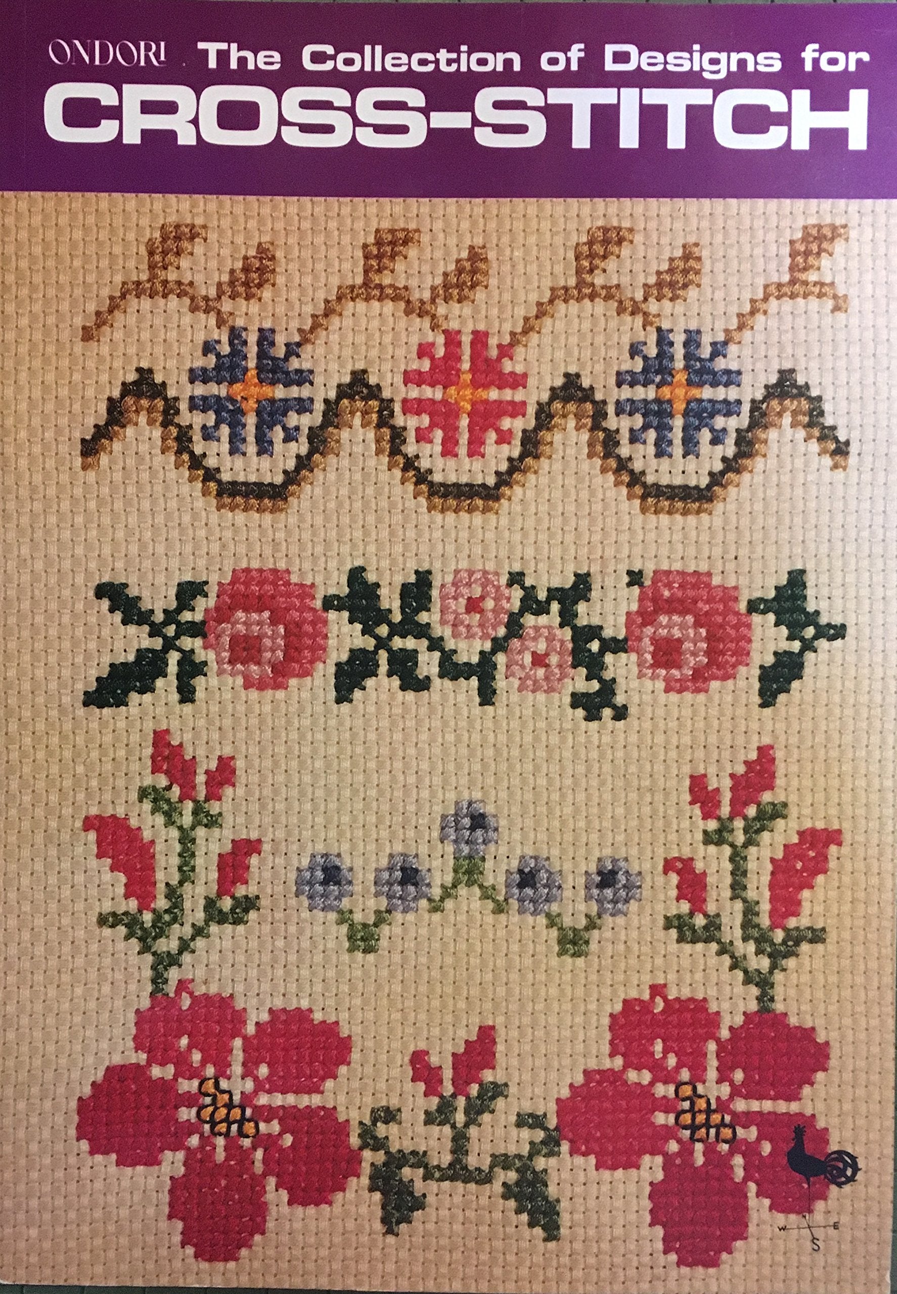 Collection Of Designs For Cross Stitch (Ondori),Used