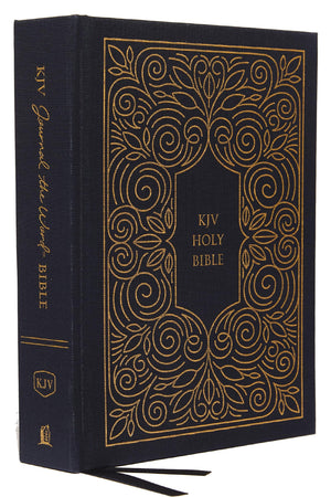 KJV Journal the Word Bible, Reflect, Journal or Create Art Next to Your Favorite Verses (Blue Hardcover, Red Letter, Comfort Pri,New