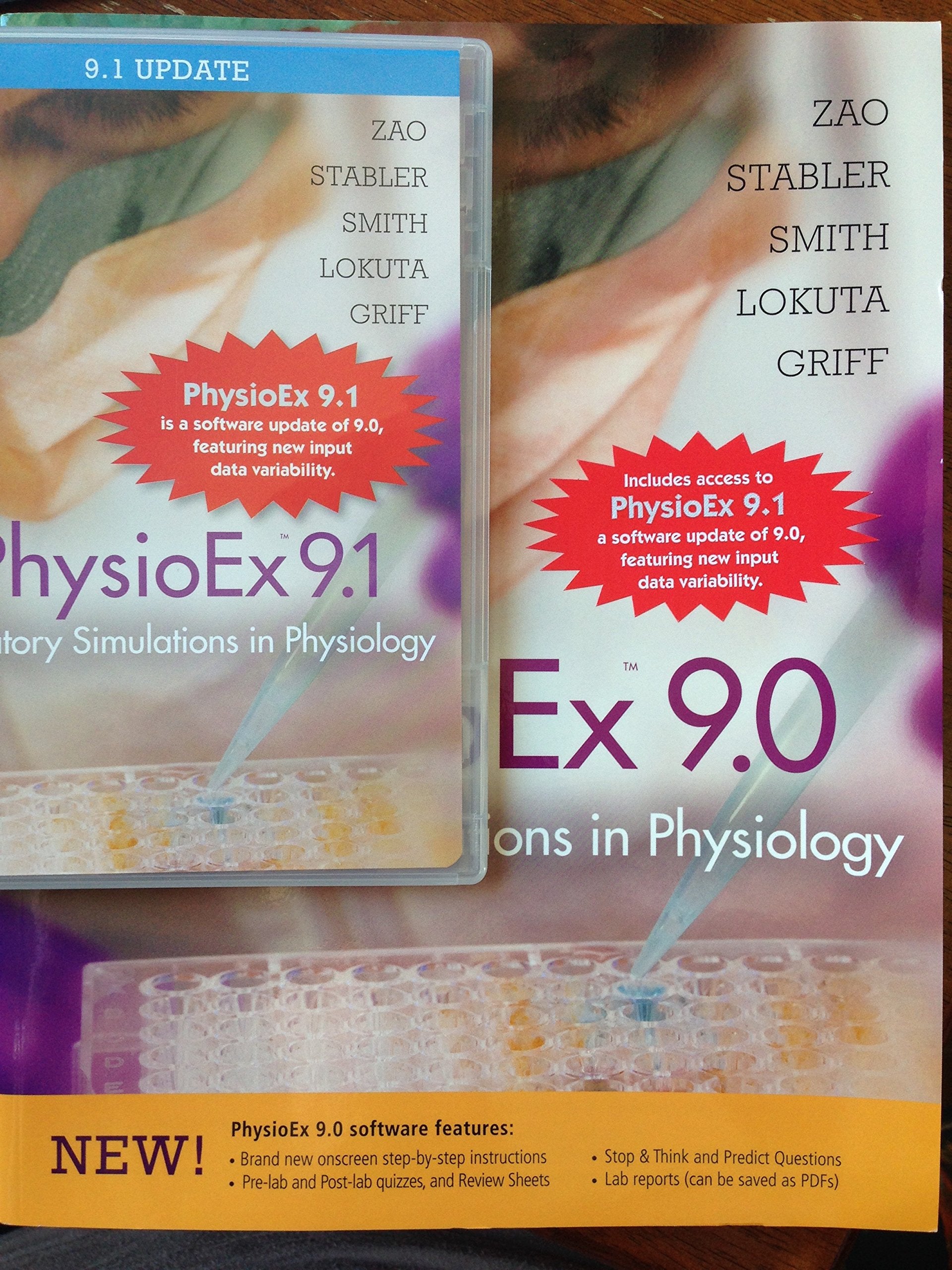 PhysioEx 9.1: Laboratory Simulations in Physiology with 9.1 Update,Used
