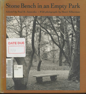 Stone Bench in an Empty Park,Used