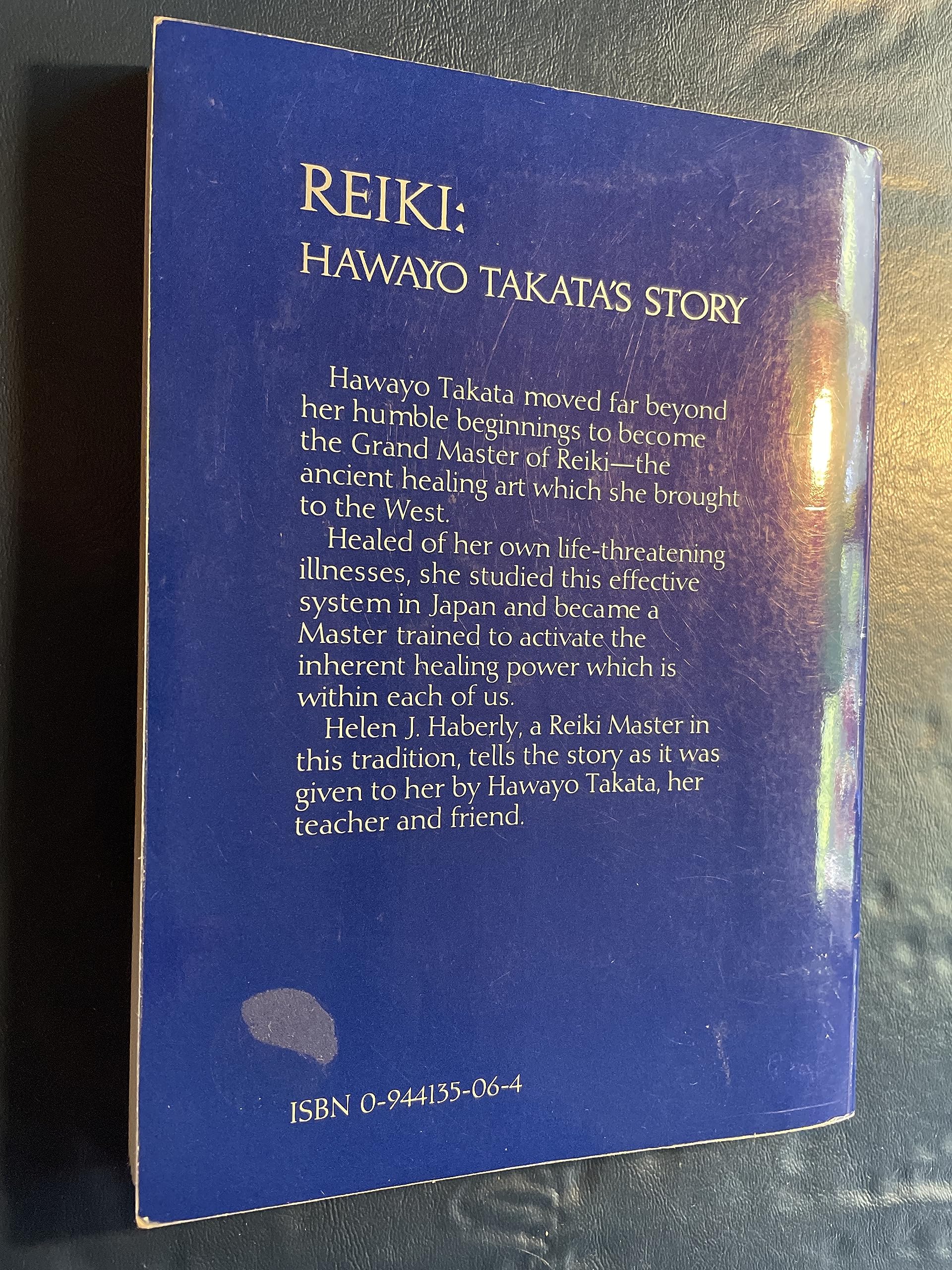 Reiki: Hawayo Takata'S Story,Used