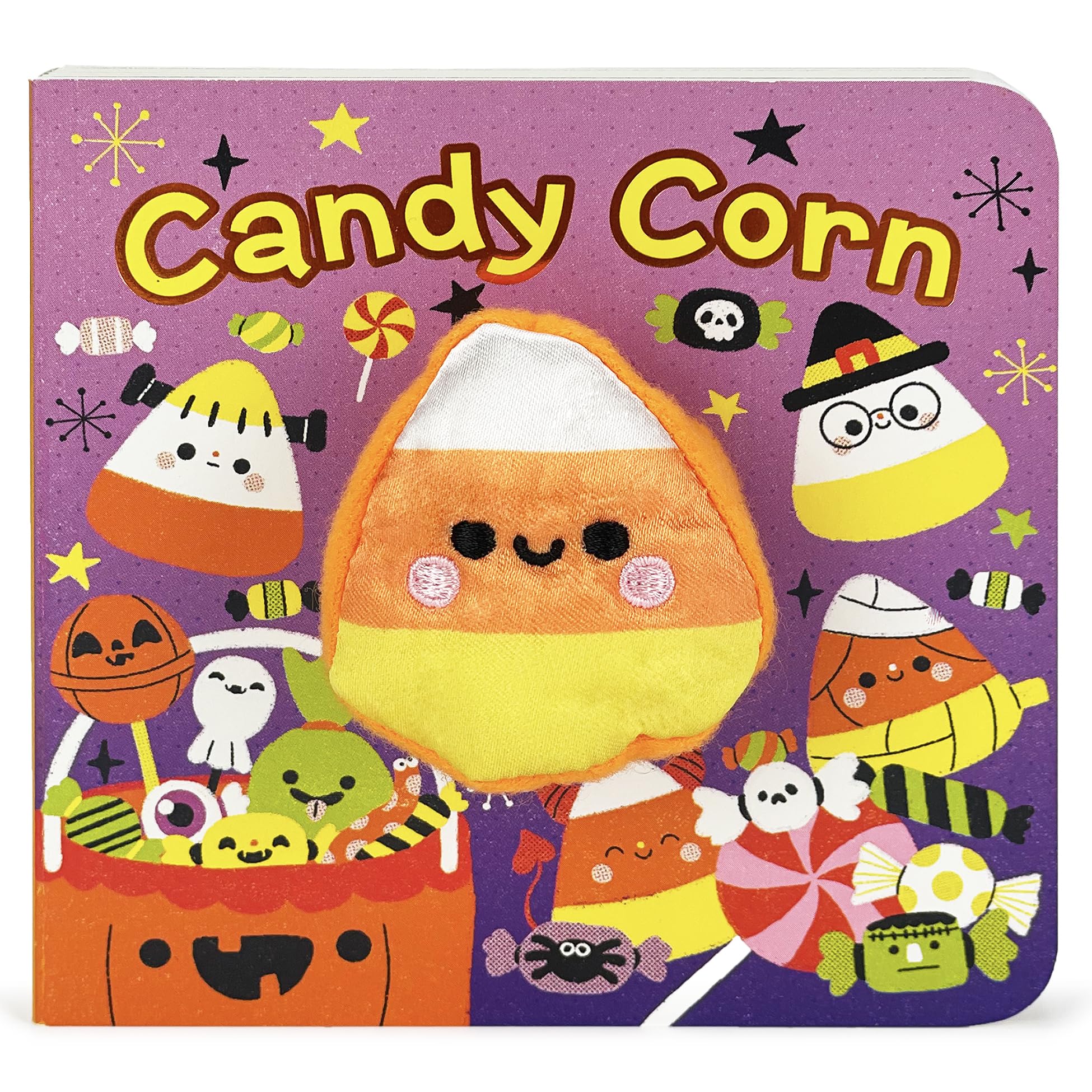 Candy Corn Kids Halloween & Thanksgiving Finger Puppet Board Book Ages 04,Used