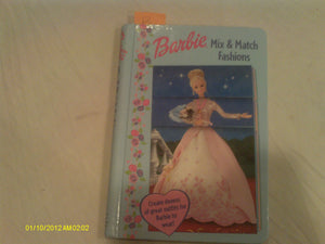 Barbie Mix and Match Fashions Sectioned Flip Book,Used
