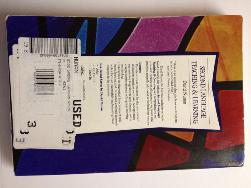 Second Language Teaching & Learning,New