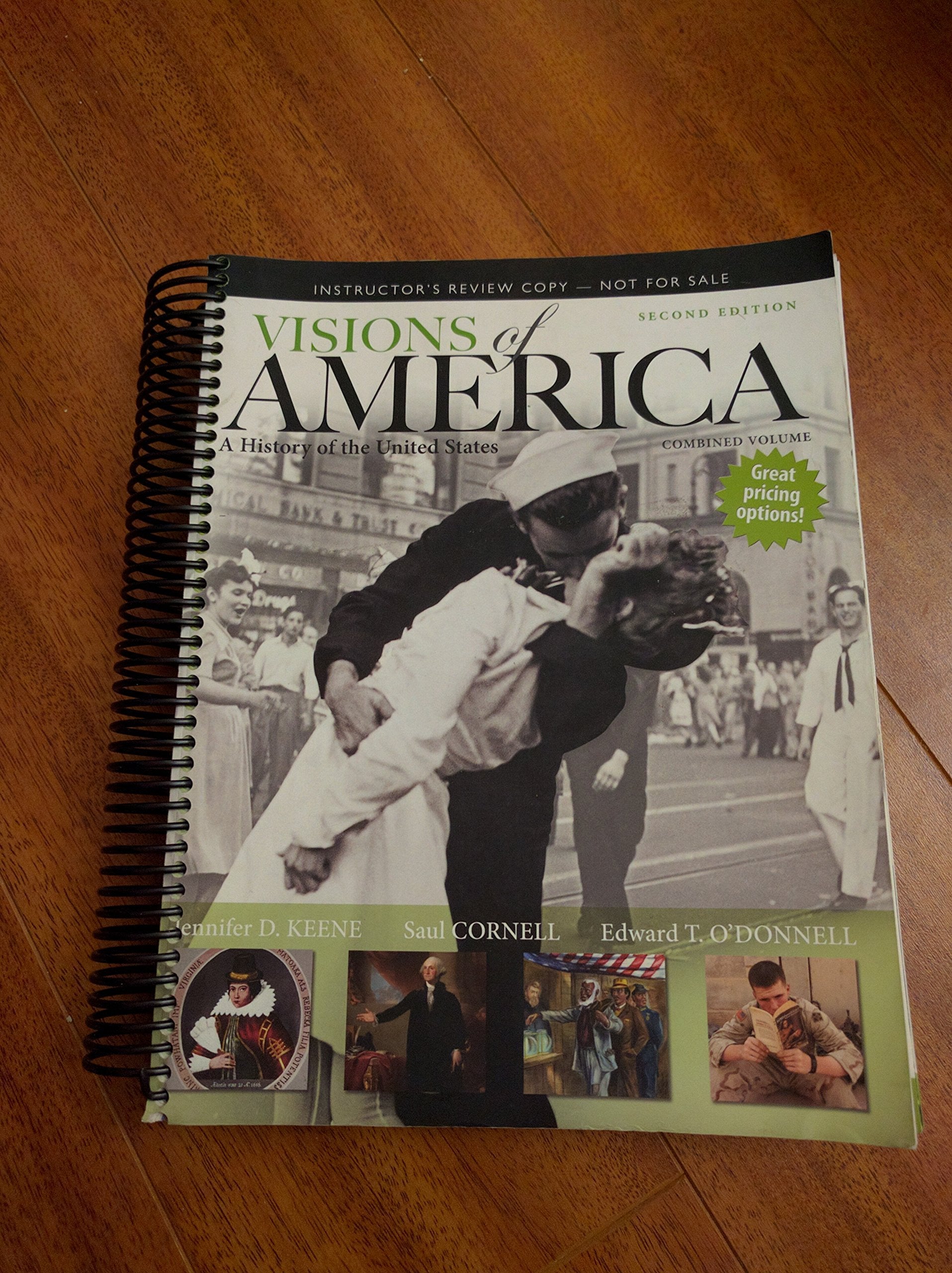 Visions of America: A History of the United States, Combined Volume (2nd Edition),Used