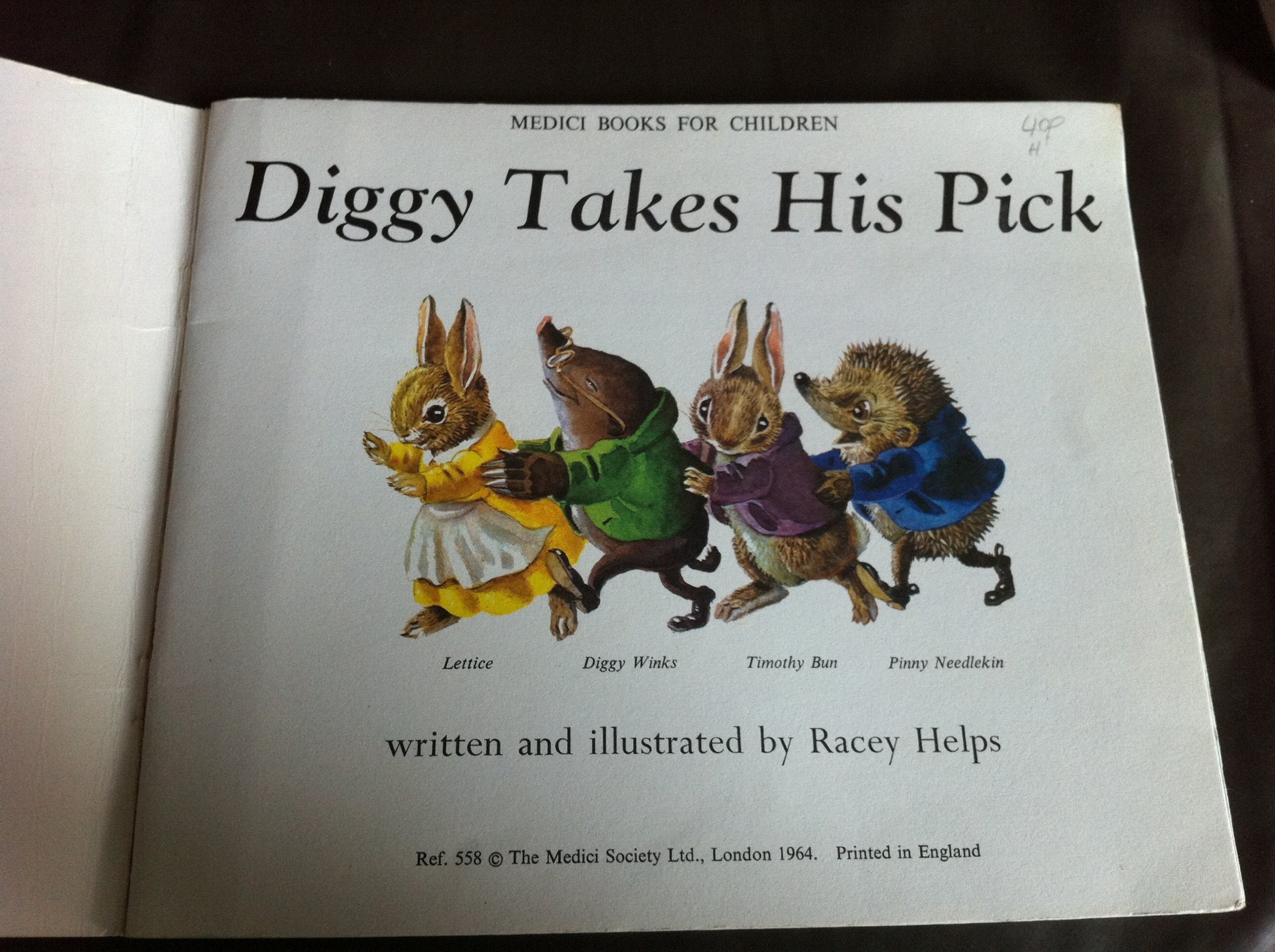 Diggy Takes His Pick,Used