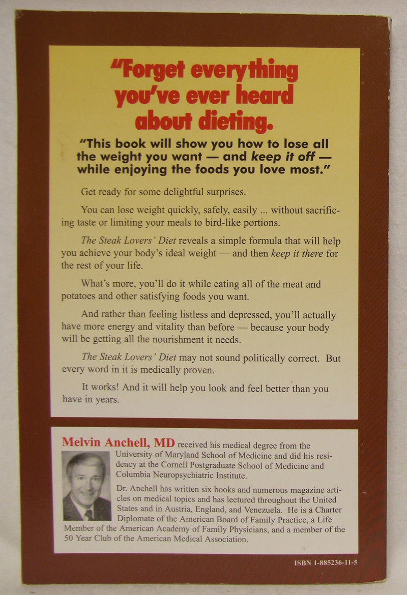 The Steak Lovers' Diet,Used