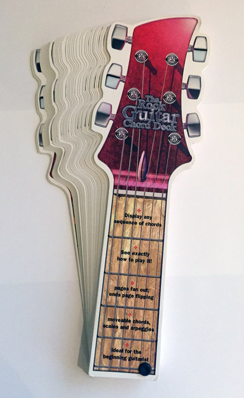 The Rock Guitar Chord Deck,Used