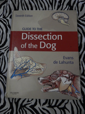 Guide to the Dissection of the Dog,Used