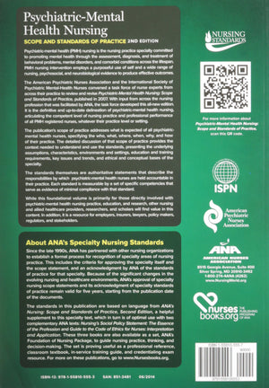 PsychiatricMental Health Nursing: Scope and Standards of Practice,New