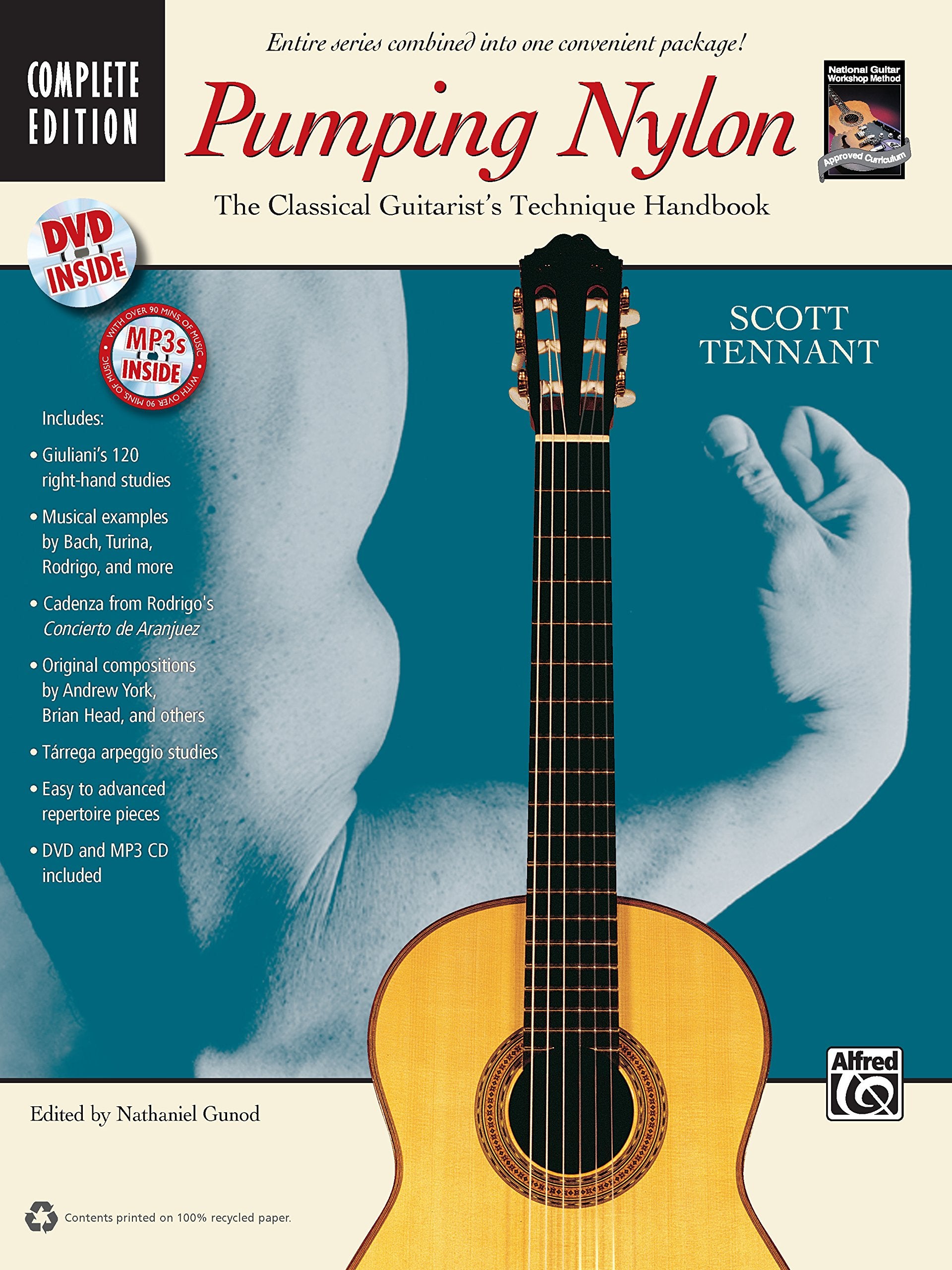 Pumping Nylon: The Classical Guitarist's Technique Handbook (National Guitar Workshop's Pumping Nylon),Used