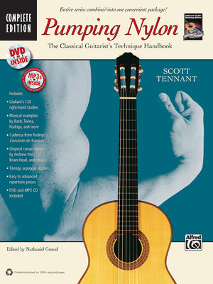 Pumping Nylon: The Classical Guitarist's Technique Handbook (National Guitar Workshop's Pumping Nylon),Used