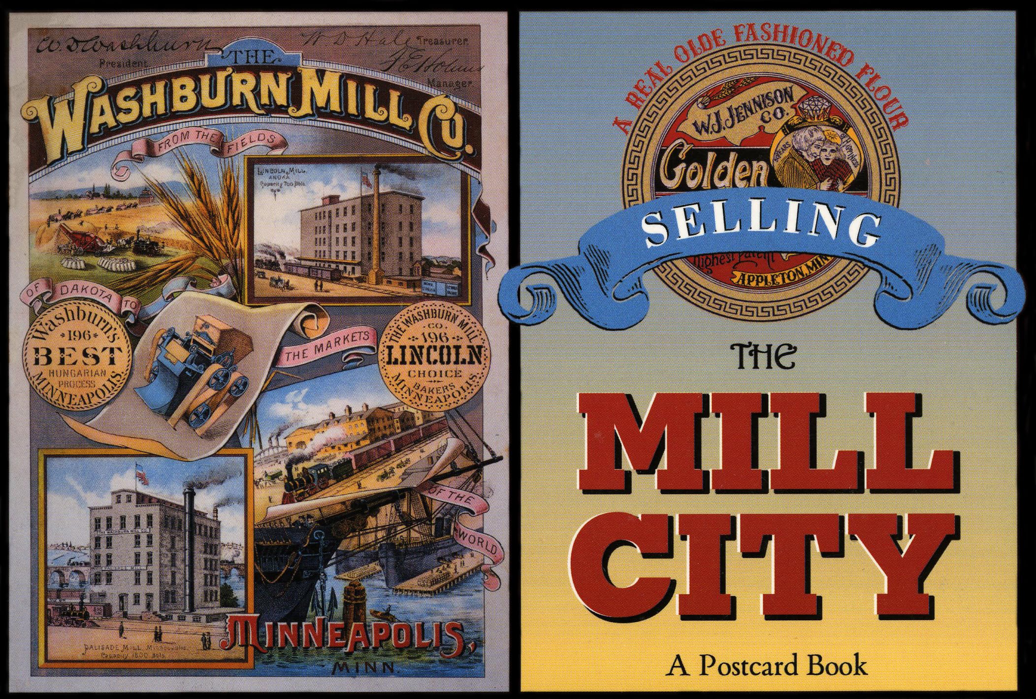 Selling The Mill City: A Postcard Book,New