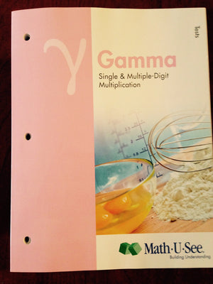 Math U See: Gamma Level Instruction Pack (Instruction Manual And Dvd)