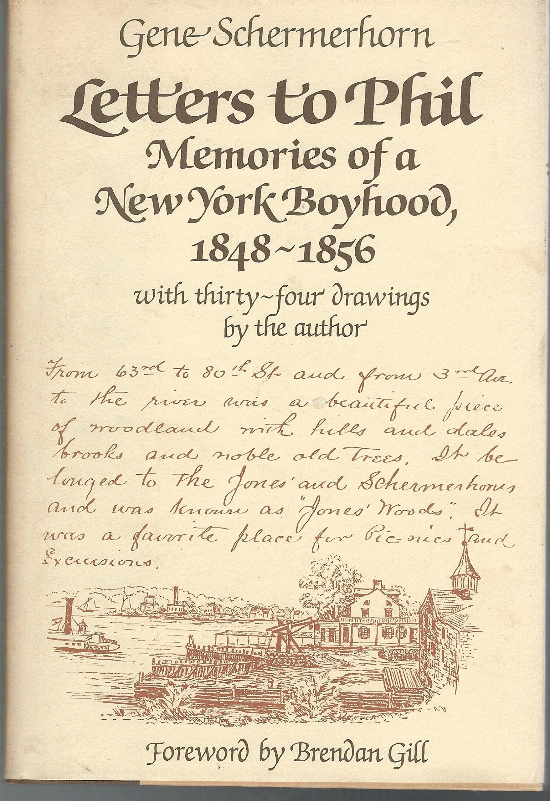 Letters to Phil: Memories of a New York Boyhood, 18481856,Used