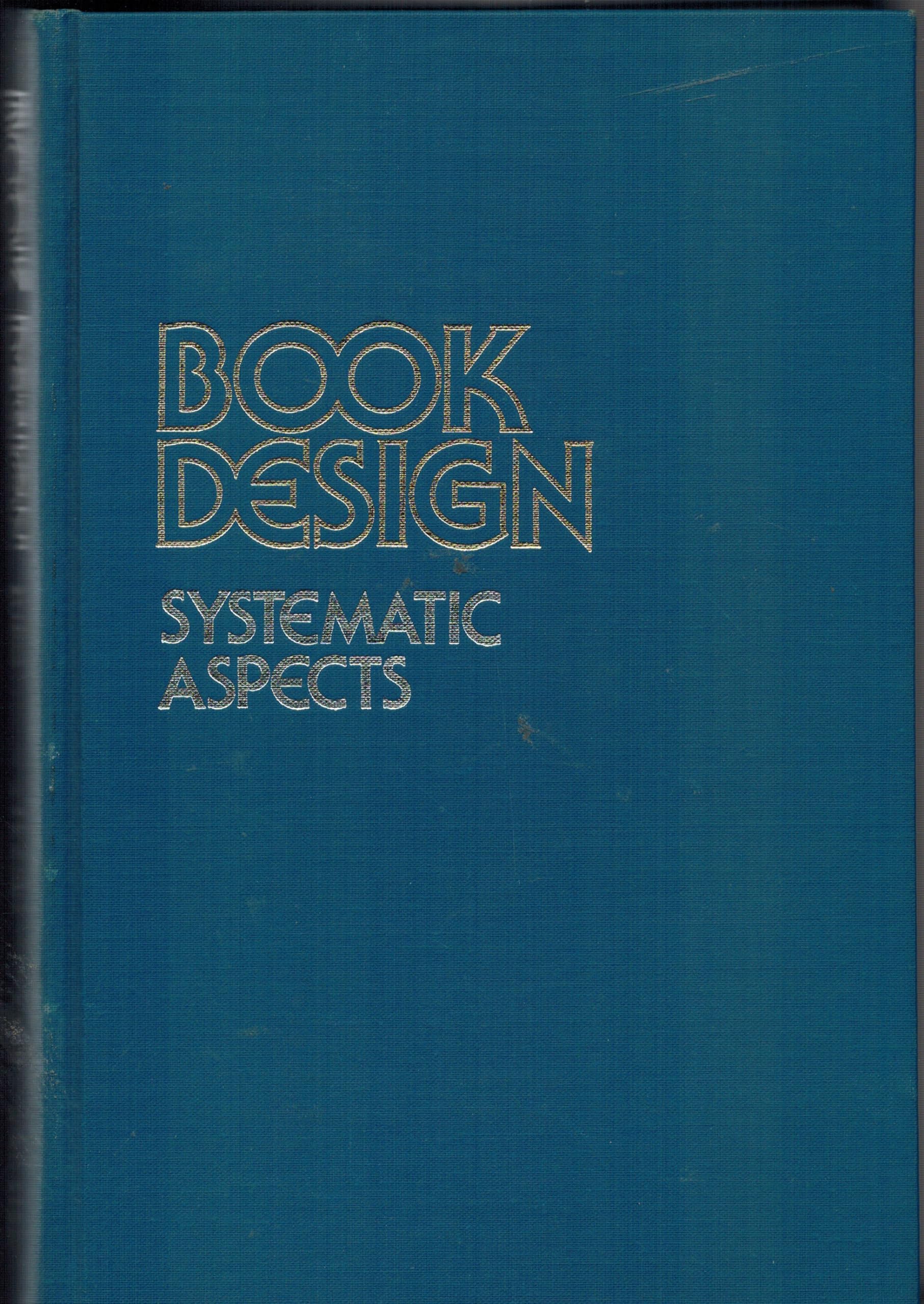 Book DesignSystematic Aspects,Used