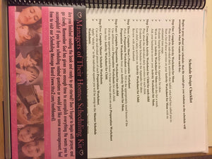 Managers Of Their Homes: A Practical Guide To Daily Scheduling For Christian Homeschool Families,Used