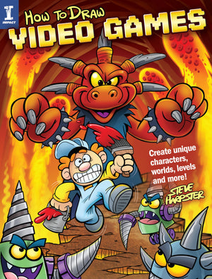 How to Draw Video Games: Create Unique Characters, Worlds, Levels and More!,Used