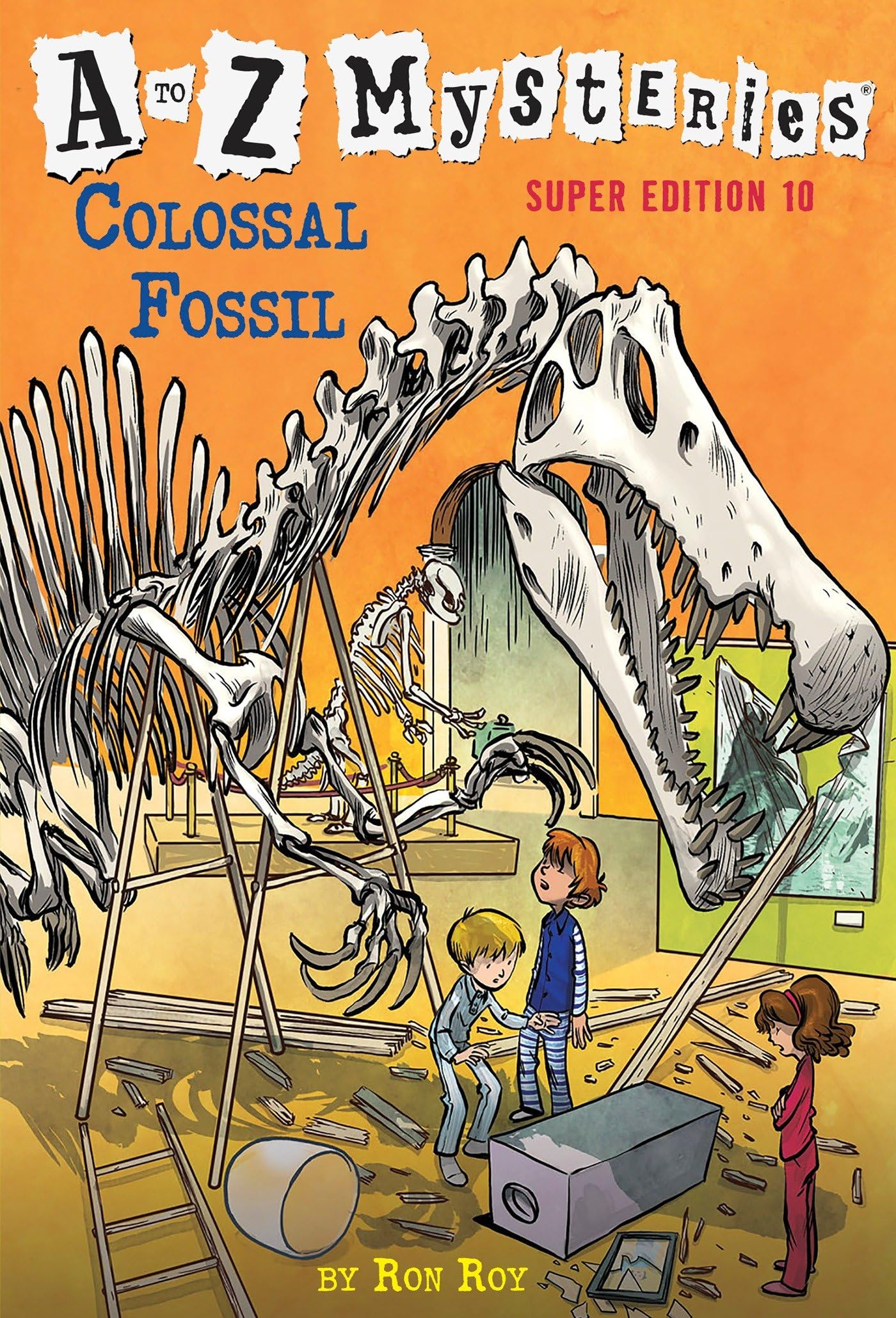 A to Z Mysteries Super Edition #10: Colossal Fossil,Used