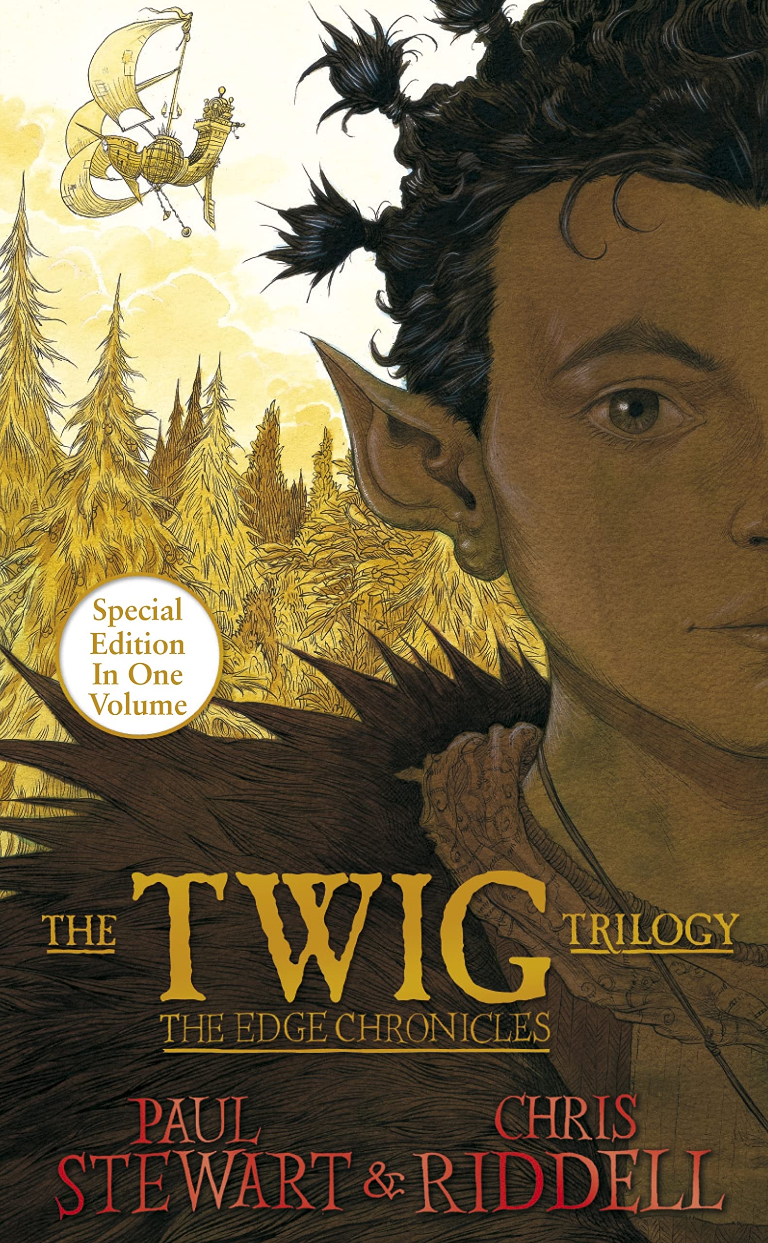 The Twig Trilogy (Edge Chronicles #13): Includes Beyond the Deepwoods, Stormchaser & Midnight Over Sanctaphrax,Used