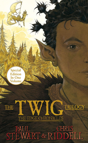 The Twig Trilogy (Edge Chronicles #13): Includes Beyond the Deepwoods, Stormchaser & Midnight Over Sanctaphrax,Used