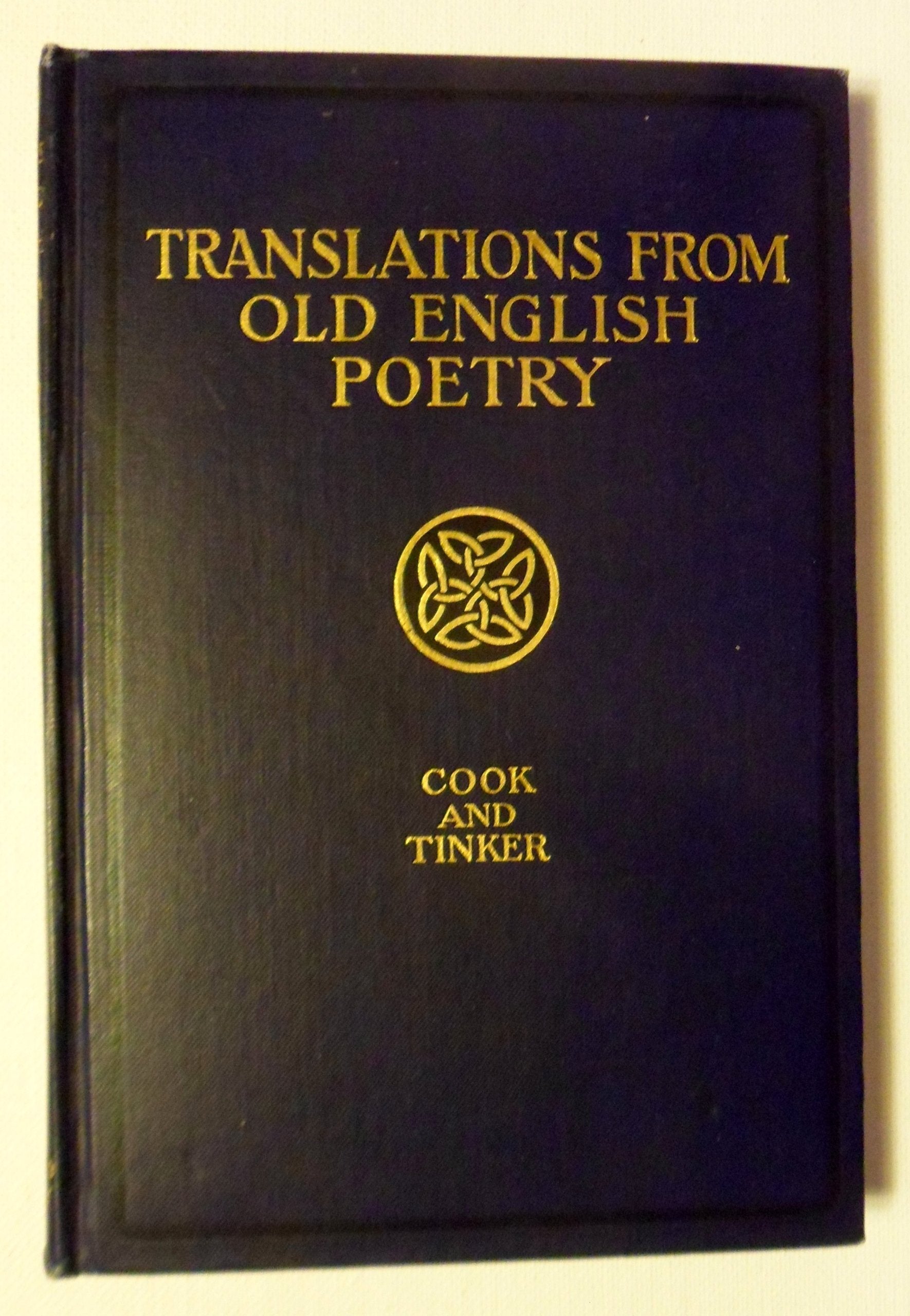 Select translations from Old English poetry,,Used