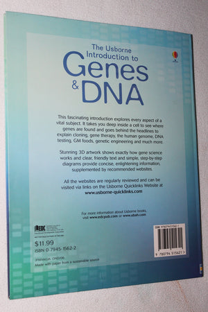 The Usborne Introduction To Genes & DNA: Internet Linked (Usborne Introductions),New