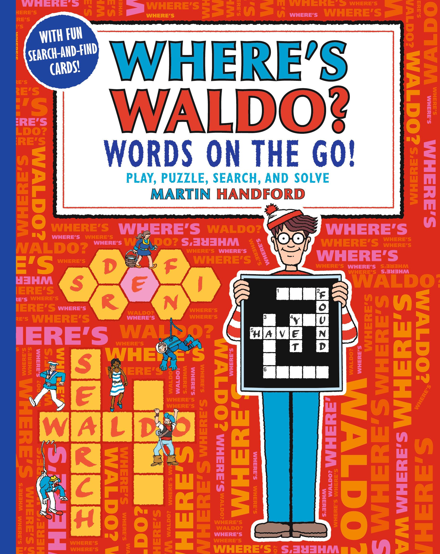Where'S Waldo? Words On The Go!: Play, Puzzle, Search And Solve,Used