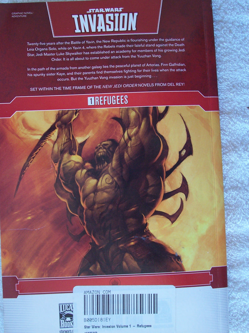 Star Wars: Invasion Volume 1  Refugees,Used