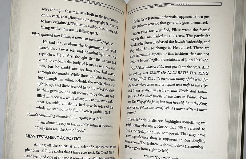 The Genesis Factor: The Amazing Mysteries of the Bible Codes,Used