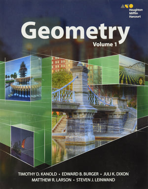 Interactive Student Edition Volume 1 2015 (Hmh Geometry)-used