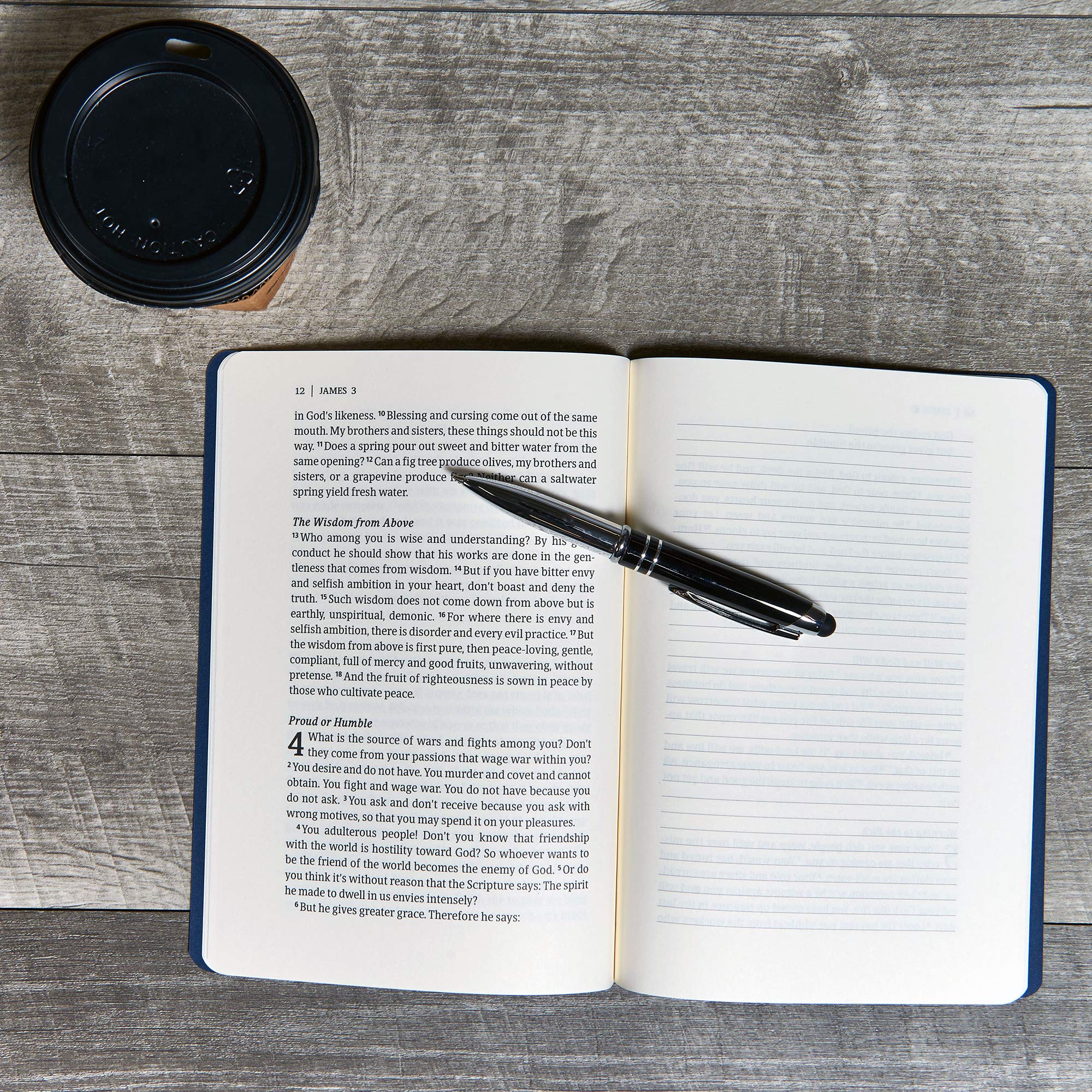 CSB Scripture Notebook, James: Read. Reflect. Respond.,Used