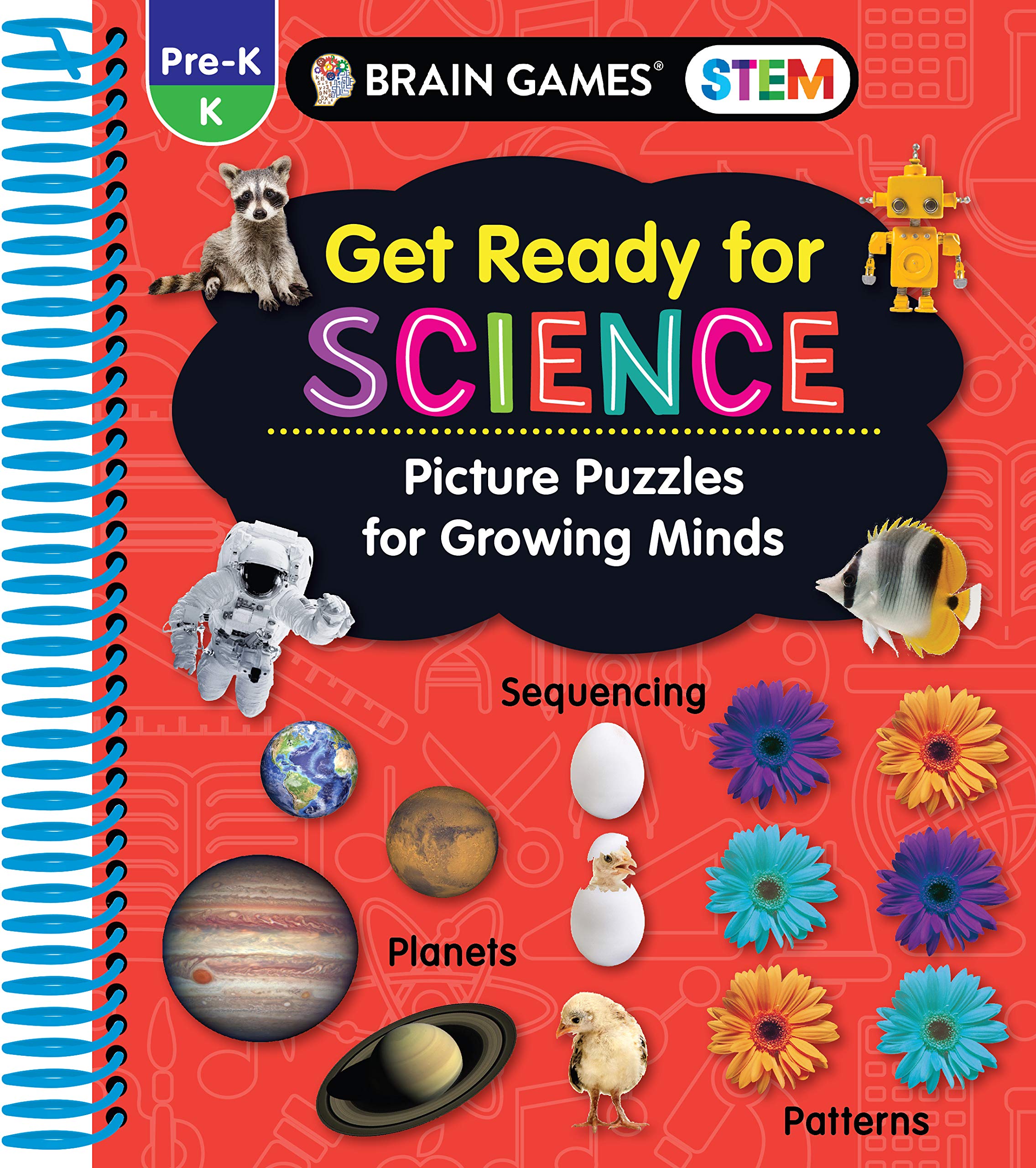 Brain Games STEM  Get Ready for Science: Picture Puzzles for Growing Minds (Workbook),Used