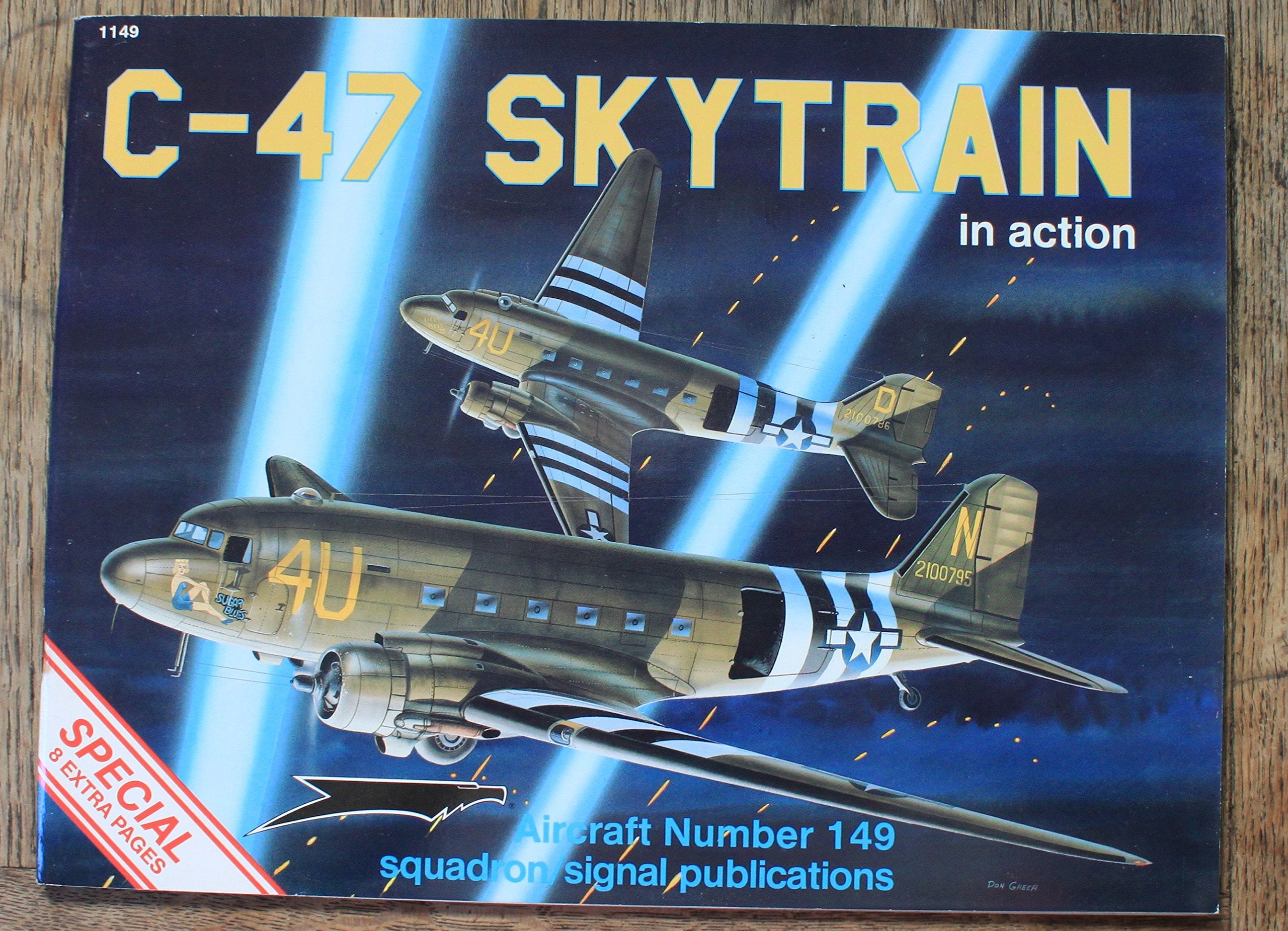 C47 Skytrain in action  Aircraft No. 149,Used