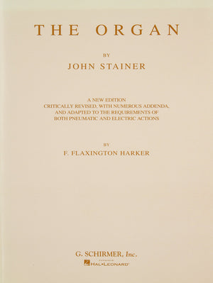 The Organ: Organ Technique,New