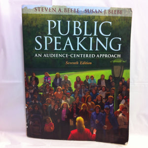 Public Speaking: An AudienceCentered Approach,New