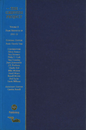 The Griffith Project: Vol. 8: Films Produced in 19141915,Used