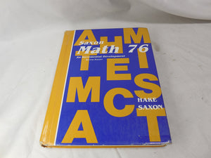 Saxon Math 76,Used