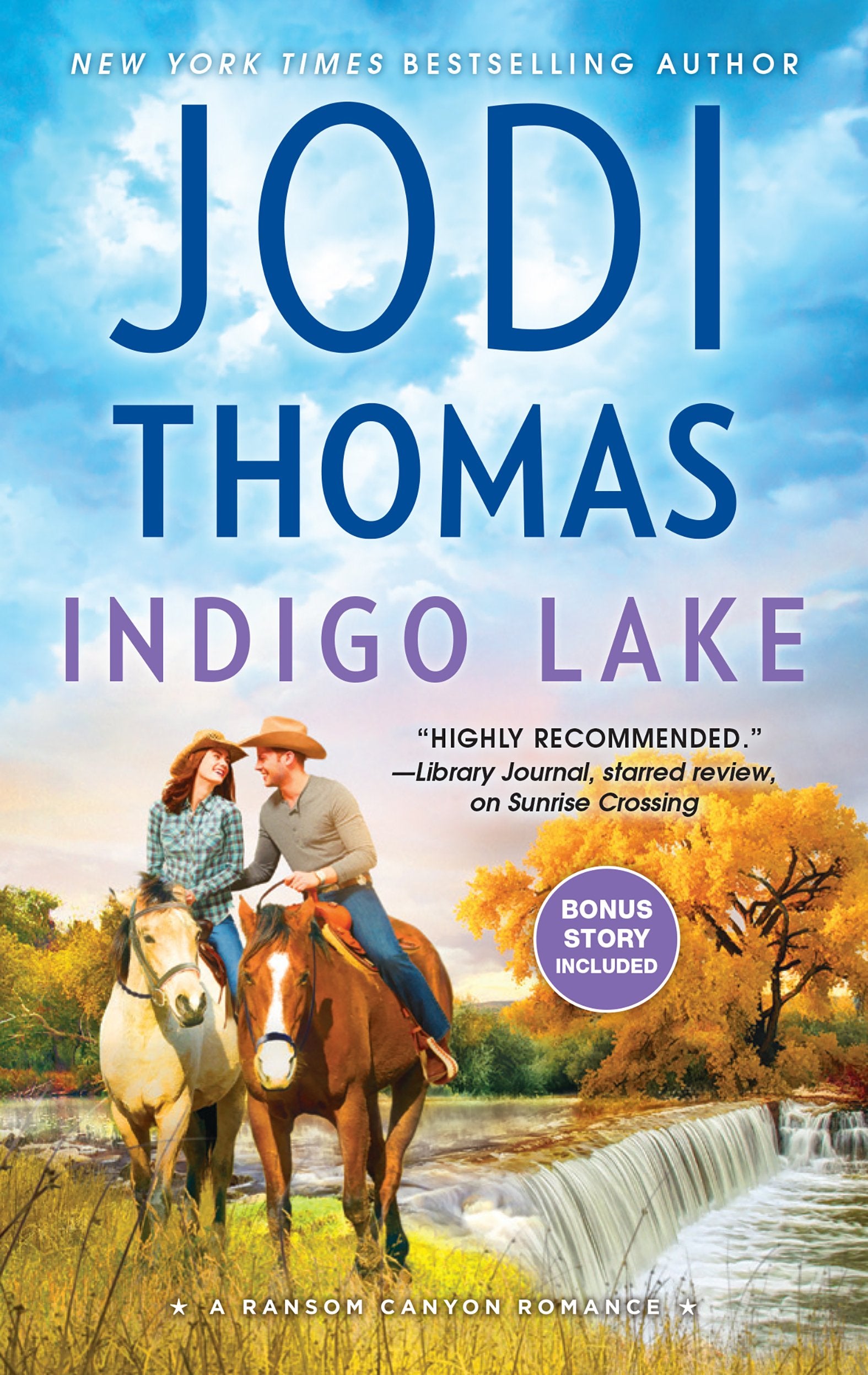 Indigo Lake: A Small Town Cowboy Romance (Ransom Canyon),Used