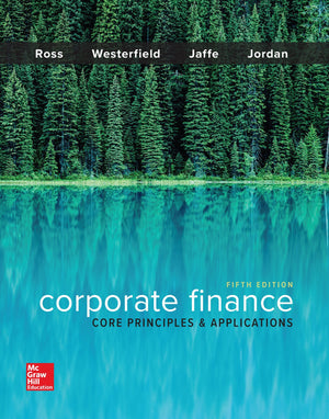 Corporate Finance: Core Principles and Applications (Mcgrawhill Education Series in Finance, Insurance, and Real Estate),Used