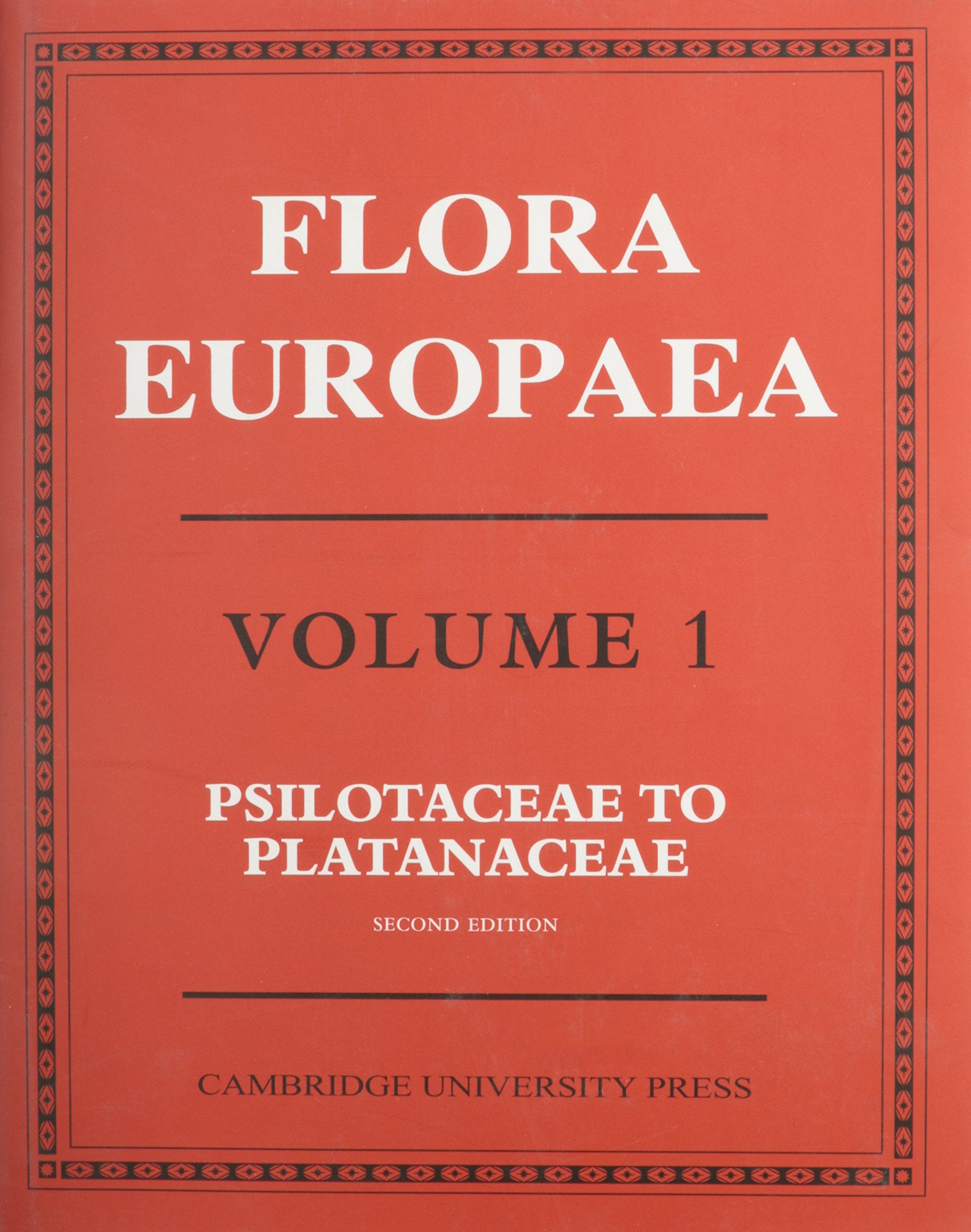 Flora Europaea, Vol. 1: Psilotaceae to Platanaceae