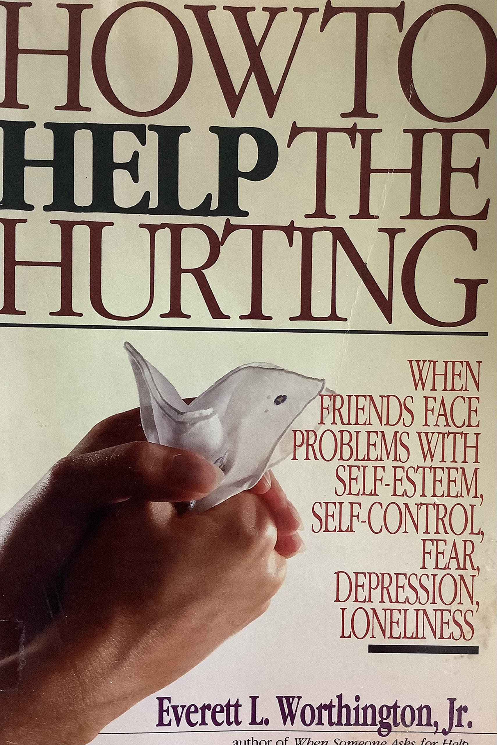 How to Help the Hurting: When Friends Face Problems With Self Esteem, Self Control and Fear,Used