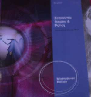 Economic Issues and Policy (with InfoApps 2Semester Printed Access Card),Used