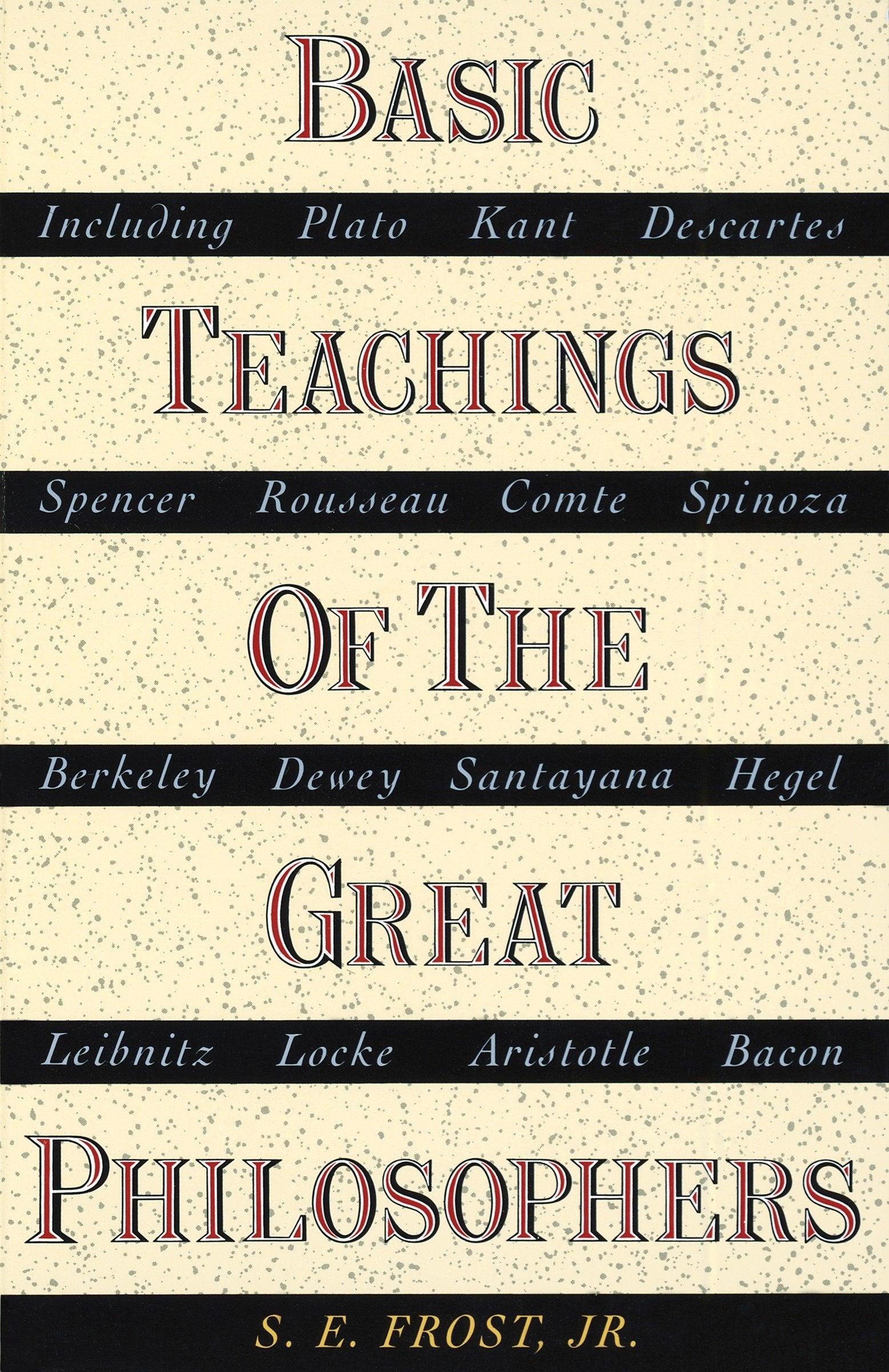 Basic Teachings Of The Great Philosophers-used