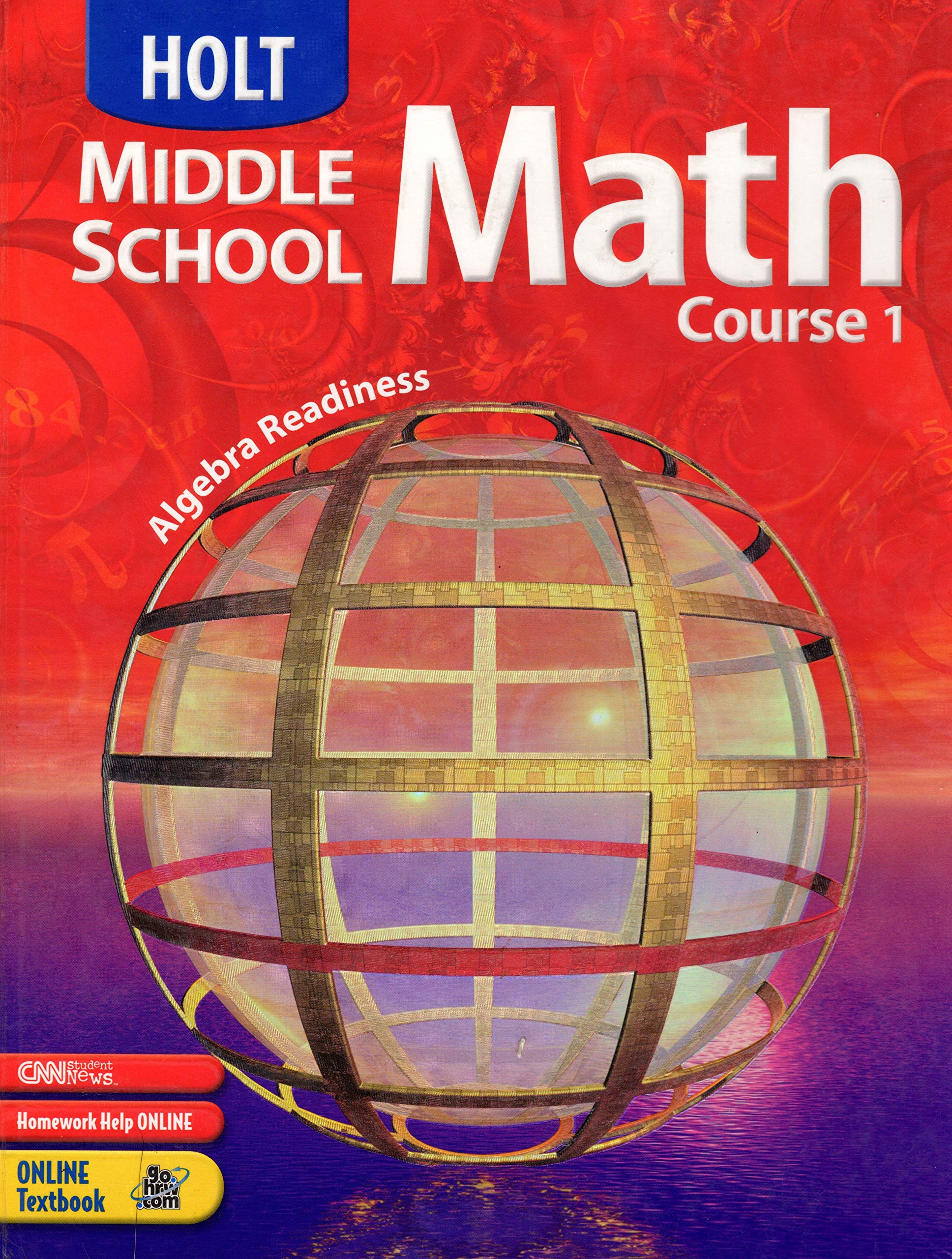 Holt Middle School Math: Student Edition Course 1 2004,Used