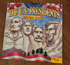 The U.S. Presidents Sticker Book,Used