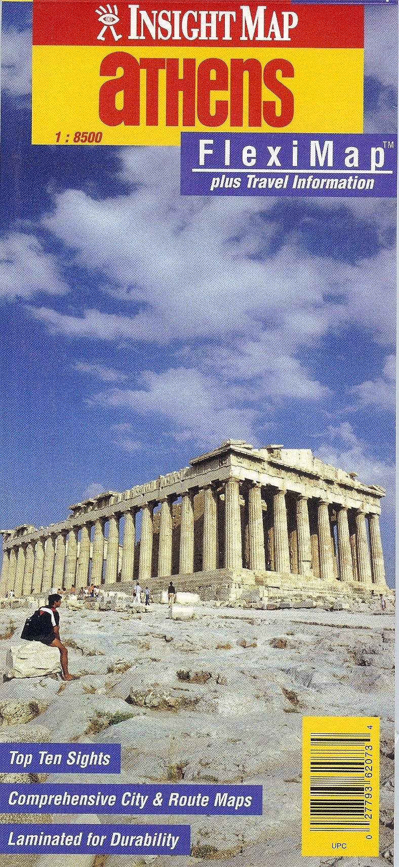 Insight Map Athens : Fleximap Pluse Travel Information,Used